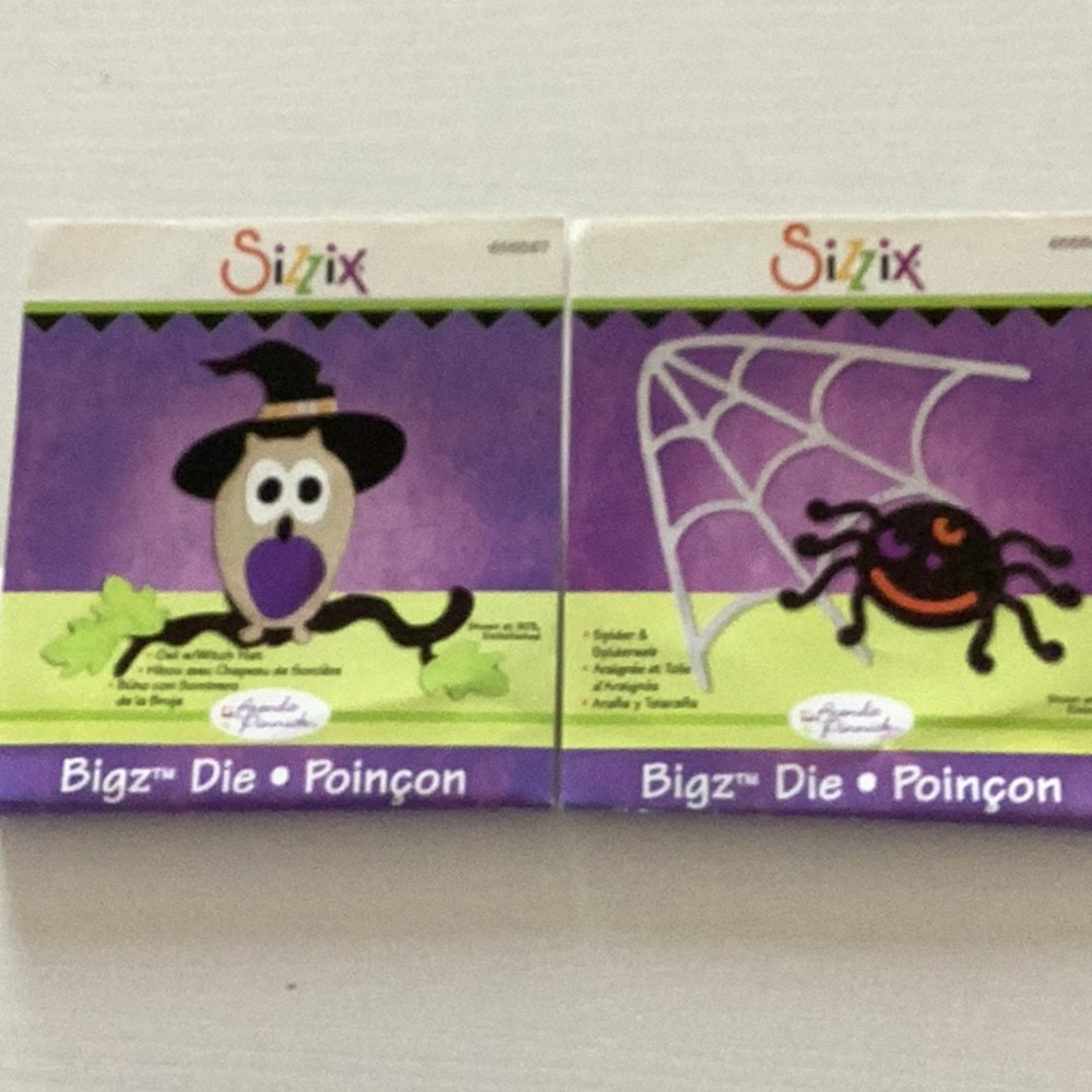 2 Sizzix Halloween Dies